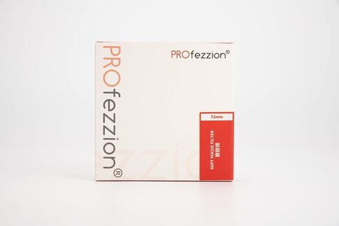 PROfezzion 72mm Soft Focus Filter for Nikon Z 24-70mm f4 S Lens for Sony E PZ 18-105mm f4 G Lens for Fujifilm XF 16-80mm f4 R Lens & Other Camera Lenses with 72mm Filter Thread in Saudi Arabia