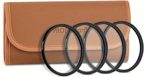 PROfezzion 40.5mm Star Filter Kit 3 Pieces (4/6/8 Points) Adjustable Cross Screen Starburst Filter for Sony ZV-E10 ZV-1F A6000 A6100 A6300 A6400 A7C A7CII ZV-E1 w/E PZ 16-50mm or FE 28-60mm Kit Lens in Saudi Arabia