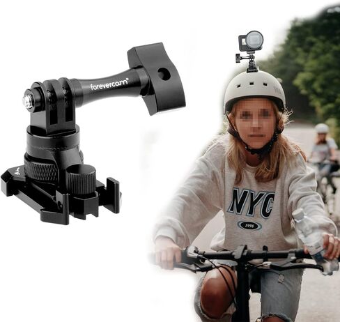 مشبك تثبيت أساسي من الألومنيوم من Forevercam مع واقي قفل 1/4-20، مثالي لتركيب مشبك GoPro واستبدال الجزء البلاستيكي in Kuwait