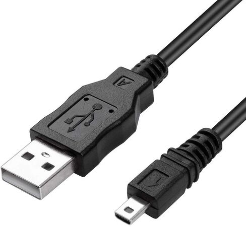 AMGUR Camera Data Cable Replacement UC-E6 USB Cable for Nikon Coolpix Digital SLR DSLR D3300 D750 D7200 Coolpix L340 L32 A10 P520 Nikon S4000 Nikon S3300 Camera (8 pin) in Kuwait