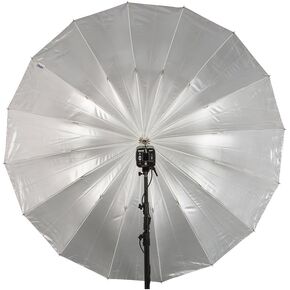 Buff 86" Soft Silver PLM Umbrella Compatible with Paul C. Buff Flash Units with Umbrella Adapter in Saudi Arabia