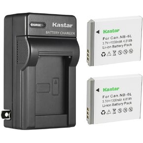 Kastar 4-Pack Battery and AC Wall Charger Replacement for Lecran FHD 1080P 36.0 Mega Pixels Vlogging Camera, Lecran FHD 2.7K 44.0 Mega Pixels Vlogging Camera, Compact Portable Mini Cameras in Saudi Arabia
