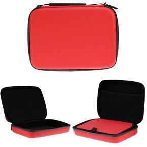 Navitech Red Hard Rugged Protective Portable Handheld Binocular Case Compatible with The Nikon Monarch 10x30 in Kuwait