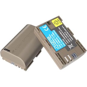 JYJZPB LP-E6N LP-E6 Replacement Battery with Type-C Port Compatible for Canon 60D, 70D, 80D, 90D, EOS 5D Mark II/III/IV, EOS 5DS, 5DS, 6D, 7D, 7D Mark II, 7D EOS R, R5, R6 Digital Camera in Kuwait