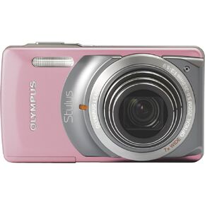 Olympus Stylus 7010 12MP Digital Camera with 7x Dual Image Stabilized Zoom and 2.7 inch LCD (Pink) in Kuwait