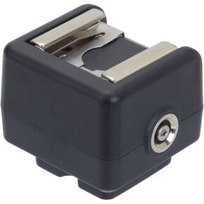 Etsumi Hot Shoe Adapter DX Camera Hot Shoe to Sync Contact (PC Type/3.5mm Jack) Hot Shoe E-6785