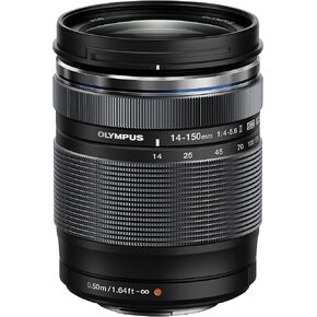 Olympus M.Zuiko Digital ED 14-150mm F4.0-5.6 II عدسة للكاميرات الأربعة ثلاثة (أسود) in Kuwait