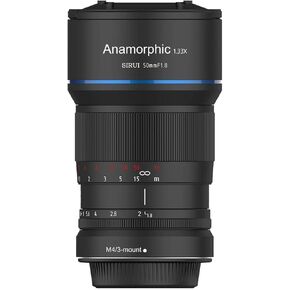 SIRUI 50mm F1.8 1.33X S35 Anamorphic Lens for L Mount, Blue Flare
