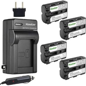 Kastar NP-FM500H Battery (4-Pack) and Charger Kit for Sony DSLR-A100 A200 A300 A350 A450 A500 A550 A560 A580 A700 A850 A900 Alpha SLT A57 A58 A65 A65V A77 A77V A77 II A77M2 A99 A99V CLM-V55 Cameras in Saudi Arabia