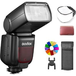 Godox TT685IIS TTL Flash GN60 Speedlite Build-in 2.4G Wireless Transmission, 1/8000s High-Speed-Sync Camera Speedlight Compatible with Sony DSLR Cameras A58 A7RII A7II A99 A9 A7R A6300 in Saudi Arabia