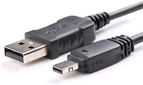 MaxLLTo 4ft Long USB 2.0 Data Sync Cable Cord Lead for Casio Exilim EX-Z9 EX-Z9s EX-Z9bk EX-Z215 EX-Z215s EX-Z215bk EX-ZR10 EX-ZR10s EX-ZR10bk Digital Camera Data Transferring Cable in Saudi Arabia