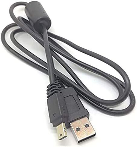 MaxLLTo 4ft Long USB 2.0 Data Sync Cable Cord Lead for Casio Exilim EX-Z9 EX-Z9s EX-Z9bk EX-Z215 EX-Z215s EX-Z215bk EX-ZR10 EX-ZR10s EX-ZR10bk Digital Camera Data Transferring Cable in Saudi Arabia