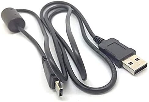 MaxLLTo 4ft Long USB 2.0 Data Sync Cable Cord Lead for Casio Exilim EX-Z9 EX-Z9s EX-Z9bk EX-Z215 EX-Z215s EX-Z215bk EX-ZR10 EX-ZR10s EX-ZR10bk Digital Camera Data Transferring Cable in Saudi Arabia