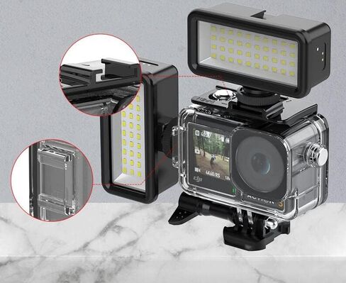 Honlyn Osmo Action 3 Waterproof Housing Case,Underwater 40M Diving Cover Protective Shell for DJI Osmo Action 3 in Kuwait