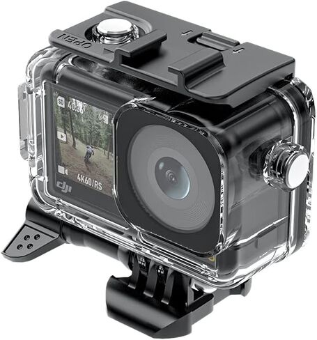 Honlyn Osmo Action 3 Waterproof Housing Case,Underwater 40M Diving Cover Protective Shell for DJI Osmo Action 3 in Kuwait