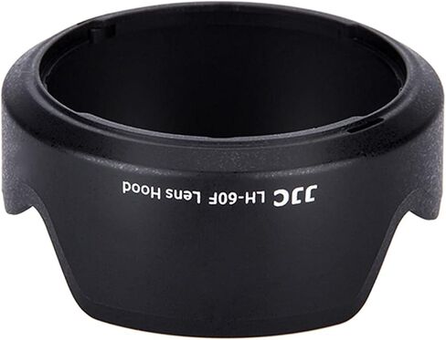 JJC LH-ES60 Dedicated Bayonet Lens Hood, Compatible with Canon EF-M 32mm f/1.4 STM Lens, Reversible, EFM 32 F1.4, 32mm 1.4 STM Lens Hood, Replacement of ES-60 Hood in Kuwait