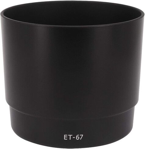 Haoge Bayonet Lens Hood Compatible with Canon EF 100mm f/2.8 Macro and Canon EF 100mm f2.8 Macro USM Lens Replaces Canon ET-67 in Saudi Arabia