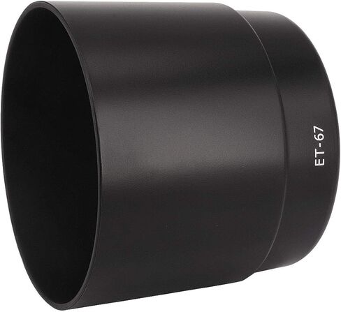 Haoge Bayonet Lens Hood Compatible with Canon EF 100mm f/2.8 Macro and Canon EF 100mm f2.8 Macro USM Lens Replaces Canon ET-67 in Saudi Arabia