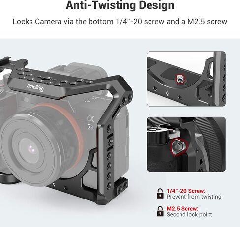 SMALLRIG Camera Cage Only for Sony Alpha 7S III / A7S III / A7SIII / A7S3-2999 in Saudi Arabia