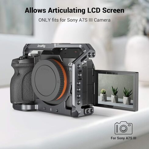 SMALLRIG Camera Cage Only for Sony Alpha 7S III / A7S III / A7SIII / A7S3-2999 in Saudi Arabia