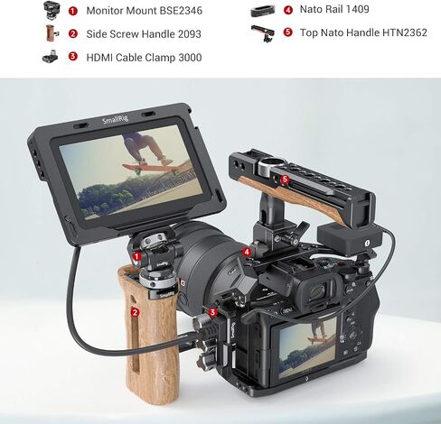 SMALLRIG Camera Cage Only for Sony Alpha 7S III / A7S III / A7SIII / A7S3-2999 in Saudi Arabia