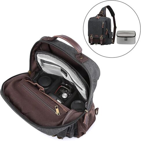 S-ZONE Water Resistant Camera Insert Bag with Sleeve Camera Case Upgraded Version 2.0 in Saudi Arabia