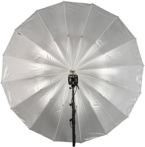 Buff 86" Soft Silver PLM Umbrella Compatible with Paul C. Buff Flash Units with Umbrella Adapter in Saudi Arabia