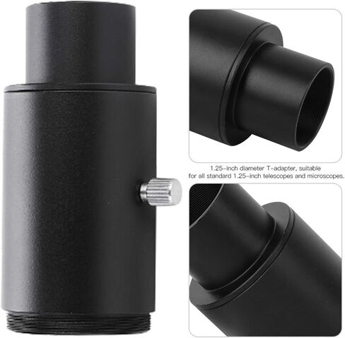 Telescope Extension Tube Adapter Ring Set for Sony E Mount Camera, 1.25In M42*0.75mm Extension Tube Kit for T2 Mount Telescope in Kuwait