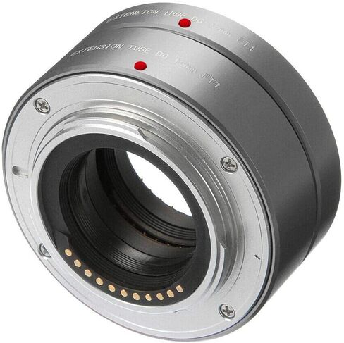 FocusFoto Metal Automatic Electronic Macro AF Auto Focus Extension Tube DG Set 10mm+16mm for Olympus Panasonic Micro Four Thirds M4/3 Mount GH3 GH4 GH5 E-PL8 E-PL7 E-M5 E-M10 Mark II III Camera (Grey) in Saudi Arabia