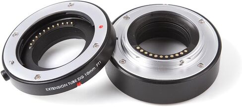 FOTGA Auto Focus Macro Extension Tube 10mm+16mm Set for Olympus Panasonic Micro Four Thirds M4/3 MFT Mount GH3/4 GH5 GH5s GH6 E-PM1 E-PM2 E-PL1 E-PL2/3 E-PL7/8/9/10 PEN-F E-M10 Mark II III DSLR Camera in Saudi Arabia