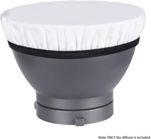 مجموعة من 12 جورب أبيض ناعم من Newks مقاس 7 بوصات/180 مم، يخفف من إخراج الضوء، مثالي لعاكس ستروب الاستوديو، والصور الفوتوغرافية، وتصوير المنتجات وتصوير الفيديو in Kuwait