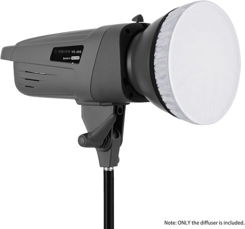 مجموعة من 12 جورب أبيض ناعم من Newks مقاس 7 بوصات/180 مم، يخفف من إخراج الضوء، مثالي لعاكس ستروب الاستوديو، والصور الفوتوغرافية، وتصوير المنتجات وتصوير الفيديو in Kuwait