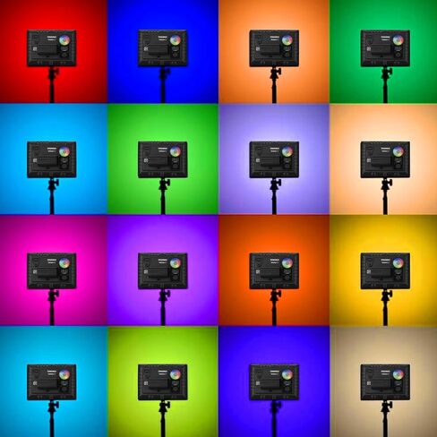 YONGNUO YN300 Air II YN300Air II LED Video Light Panel RGB Full Range Photography Bi-Color 3200K-5600K for Canon Nikon Pentax Olympus Samsung in Saudi Arabia