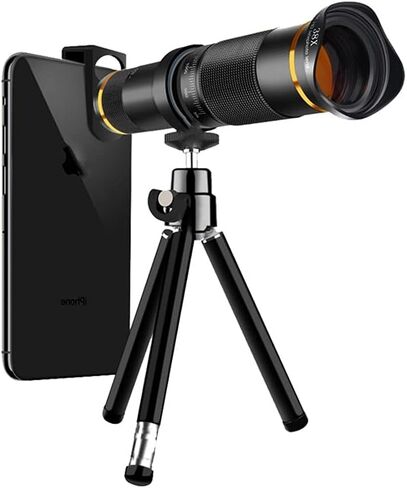 WSZTT Telecope Lens 4K Universal Telephoto Phone Camera Lens for Smartphone Mobile Lens Kit Include Tripod (Size : D) in Saudi Arabia