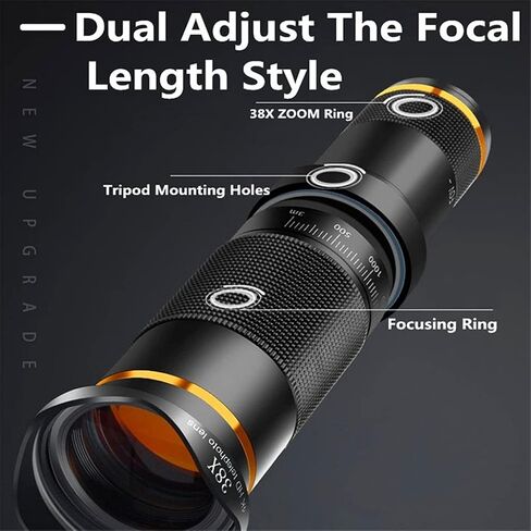 WSZTT Telecope Lens 4K Universal Telephoto Phone Camera Lens for Smartphone Mobile Lens Kit Include Tripod (Size : D) in Saudi Arabia