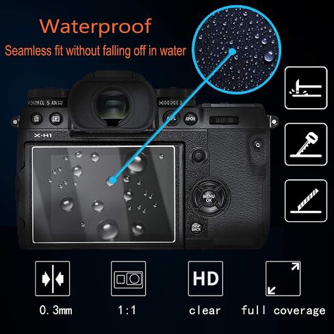 Glass Screen Protector Compatible for Panasonic LUMIX S1 S1R (not for S1H) Camera,debous Tempered Glass Clera Hard Protective Film Shield Cover (3pcs)+ 2pcs Hot Show Level Cover in Saudi Arabia