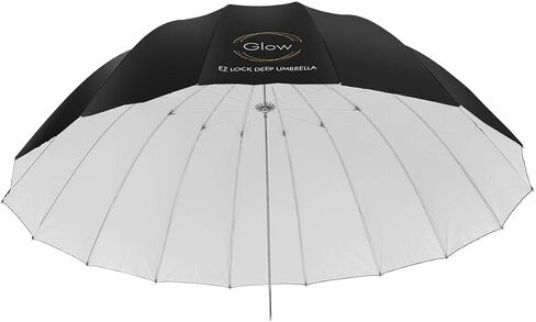 Glow Easy Lock X-Large Deep White Fiberglass Umbrella (65") in Kuwait