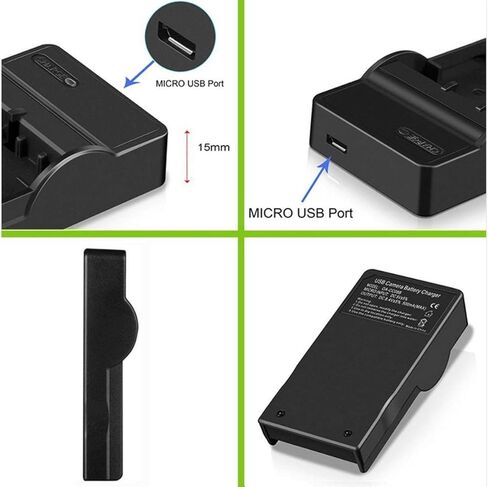 Battery Charger for JVC Everio GZ-MG77AA, GZ-MG77AC, GZ-MG77AH Digital Camcorder in Kuwait