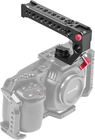 EachRig Top Handle Handle Grip with Anti-Off Designed Cold Shoe Adapter+15mm Rod Clamp for EachRig BMPCC 4K 6K Cage in Saudi Arabia