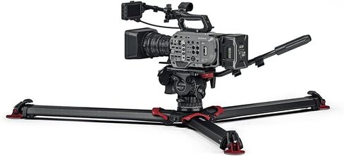 Sachtler aktiv12T 100mm Fluid Head with flowtech 100 Carbon Fiber Tripod and Mid-Level Spreader in Kuwait