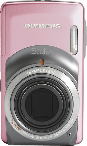Olympus Stylus 7010 12MP Digital Camera with 7x Dual Image Stabilized Zoom and 2.7 inch LCD (Pink) in Kuwait