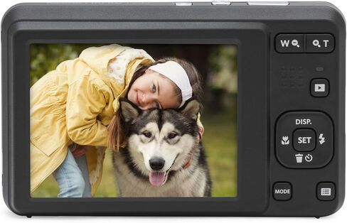 Kodak PIXPRO FZ55 Digital Camera, Red Bundle with Lexar 32GB High-Performance 800x UHS-I SDHC Memory Card + Deco Photo Point and Shoot Field Bag Camera Case in Kuwait