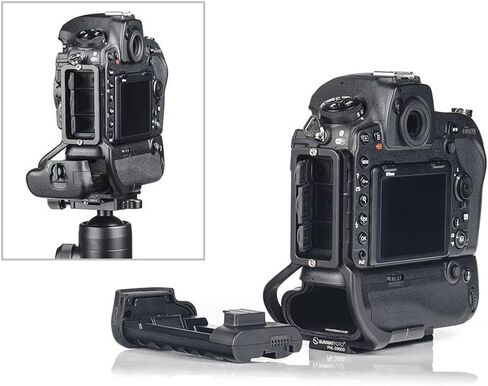صن WAYFOTO PNL-D850G لوحة L مخصصة لكاميرا نيكون D850 مع مقبض بطارية مع محور حركة / RRS متوافقة مع Sunway in Kuwait