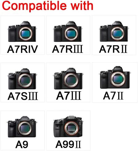 EP-18 Eyecup Eyepiece Viewfinder Compatible for Sony A7RIV A7RIII A7RII A7II A7III A7SIII A9 A99II Camera, Replacement FDA-EP18 (1 Pack) in Saudi Arabia
