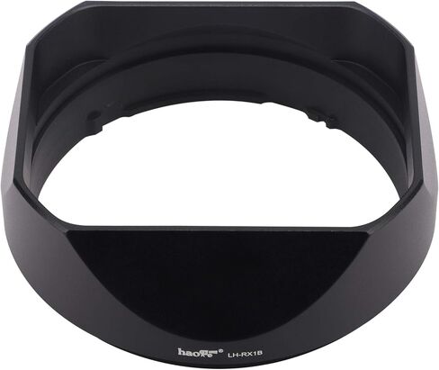 Haoge LH-RX1B Square Metal Bayonet Lens Hood Shade for Sony RX1 RX1R RX1RII rx1m2 and FE 35MM F2.8 55MM/F1.8 E Mount Lens in Saudi Arabia