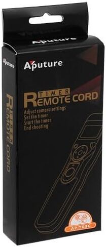 Aputure Timer Camera Remote Control Shutter Cable 3C, for Canon EOS 1D, 1DS Mark II, III, Mark III, IV, 1DC, 1DX, D30, D60, 10D, 20D, 20DA, 30D, 40D, 50D, 5D, 5D Mark II, III, 7D, fully compatible with Canon RS80N3, Inexpensive Intervalometer for Time Lap in Saudi Arabia