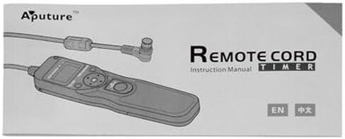 Aputure Timer Camera Remote Control Shutter Cable 3C, for Canon EOS 1D, 1DS Mark II, III, Mark III, IV, 1DC, 1DX, D30, D60, 10D, 20D, 20DA, 30D, 40D, 50D, 5D, 5D Mark II, III, 7D, fully compatible with Canon RS80N3, Inexpensive Intervalometer for Time Lap in Saudi Arabia