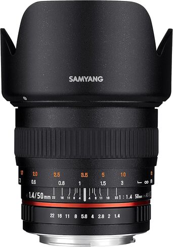 Samyang SY50M-P Standard Fixed Prime 50mm F1.4 Lens for Pentax DSLR Cameras in Saudi Arabia