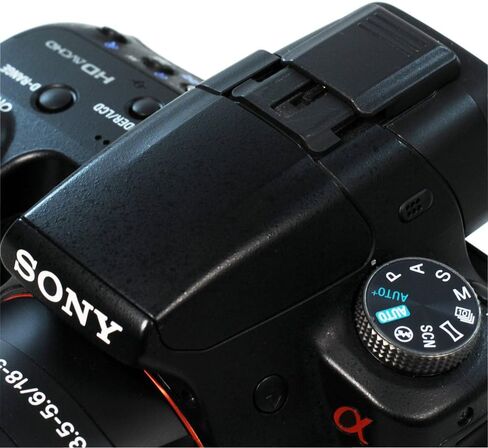 غطاء حذاء ساخن 2 في 1 من Foto&Tech مع مستوى روح الفقاعات متوافق مع كاميرات Sony Alpha A33 A55 A65 A77 A900 A700 A580 A560 A550 A500 A450 A390 A380 A350 A330 A300 A230 & Minolta Maxxum Series SLR in Kuwait