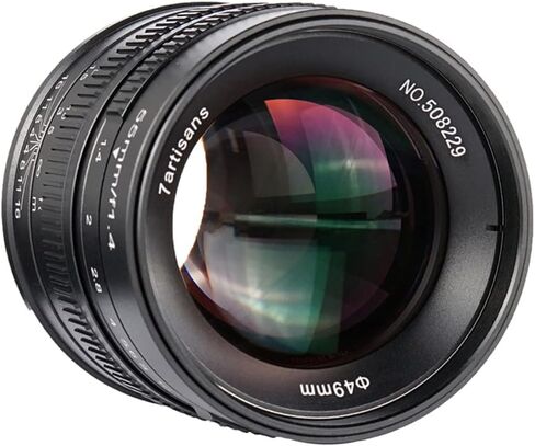 7artisans 55mm F1.4 APS-C Manual Focus Prime Mirrorless Camera Lens (X-Mount) in Saudi Arabia